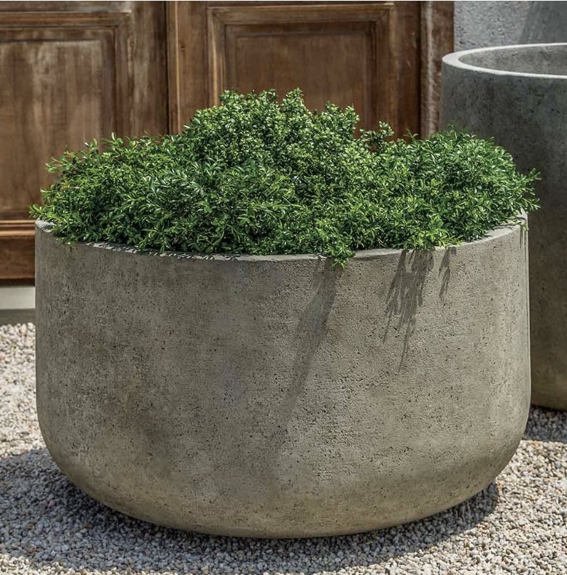 Small Tribeca Cast Stone Planter