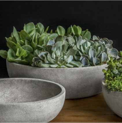 Large Terrace Cast Stone Bowl