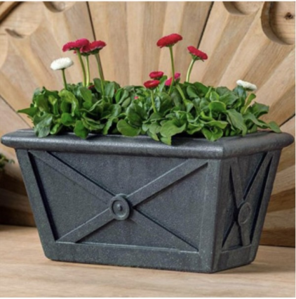 Directoire Cast Stone Window Box