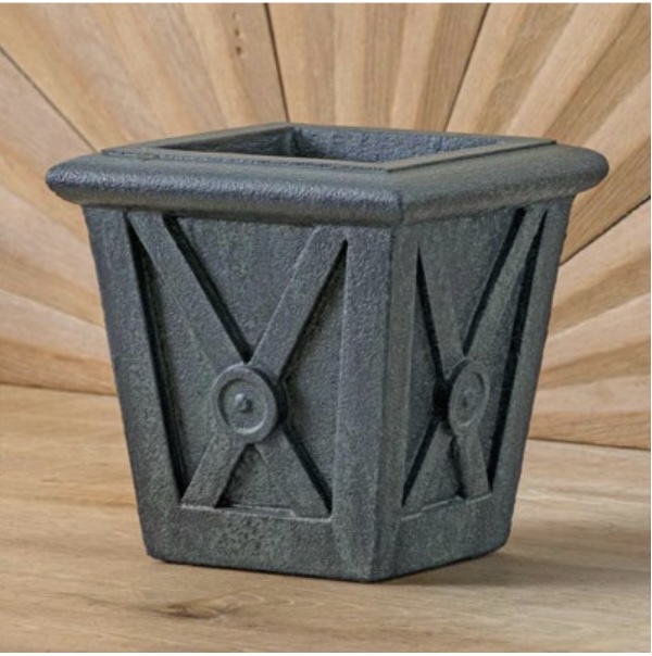 Directoire Terrace Cast Stone Planter