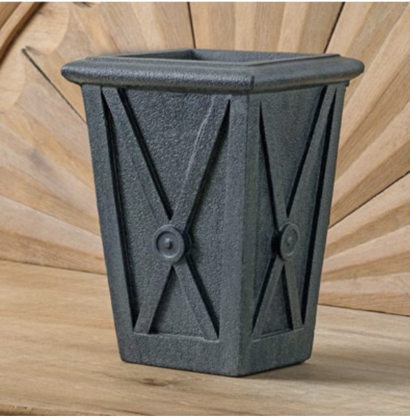 Tall Directoire Terrace Cast Stone Planter