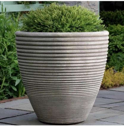 Small Bibendum Cast Stone Planter