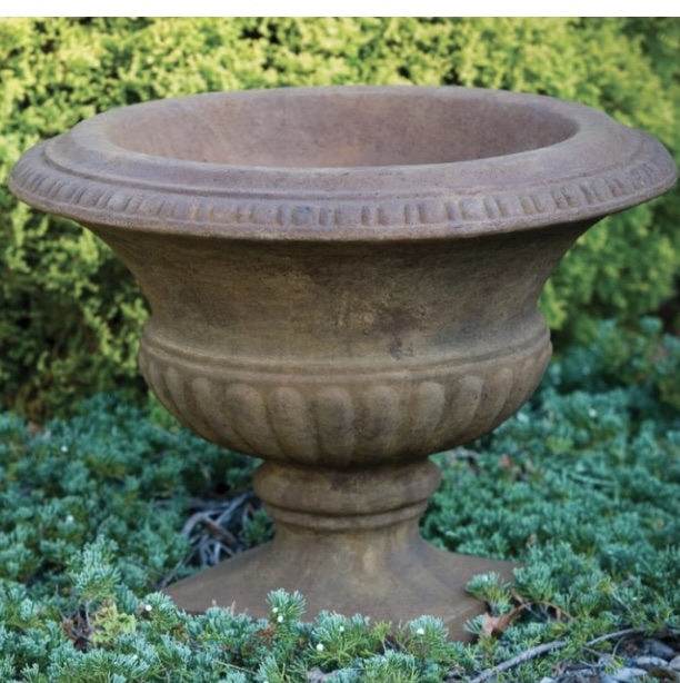 Large Empire Cast Stone Urn