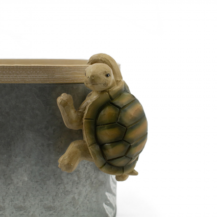 Resin Turtle Pot Hanger 3.75"