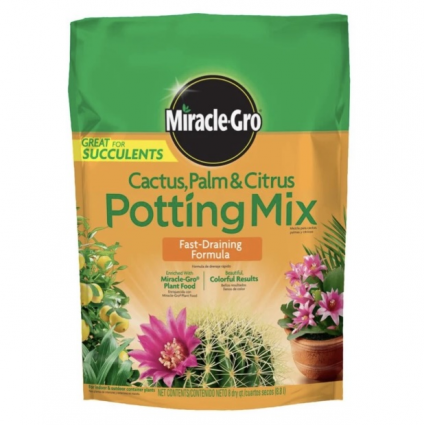 Miracle-Gro&reg; Cactus, Palm & Citrus Potting Mix 8Qt