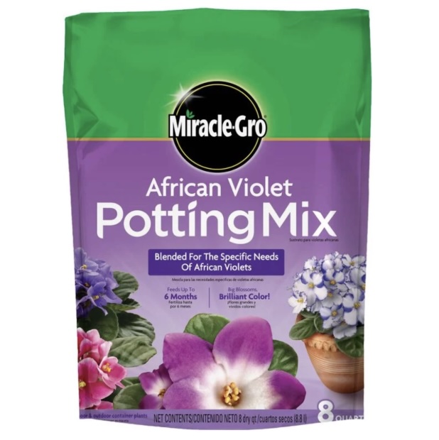 Miracle-Gro&reg; African Violet Potting Mix 8Qt