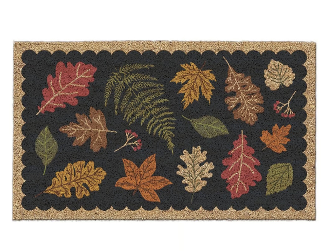 Crisp Autumn Leaves Doormat