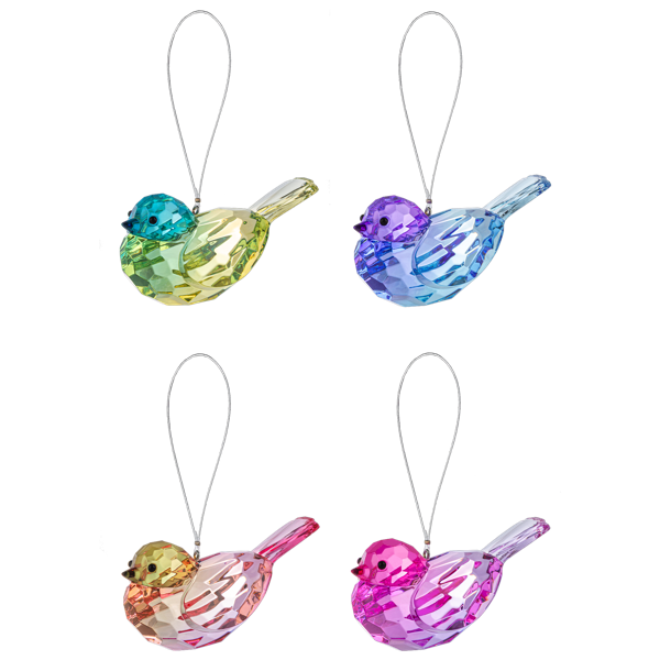 Springtime Bird Ornament 3.25" (Sold Separately)