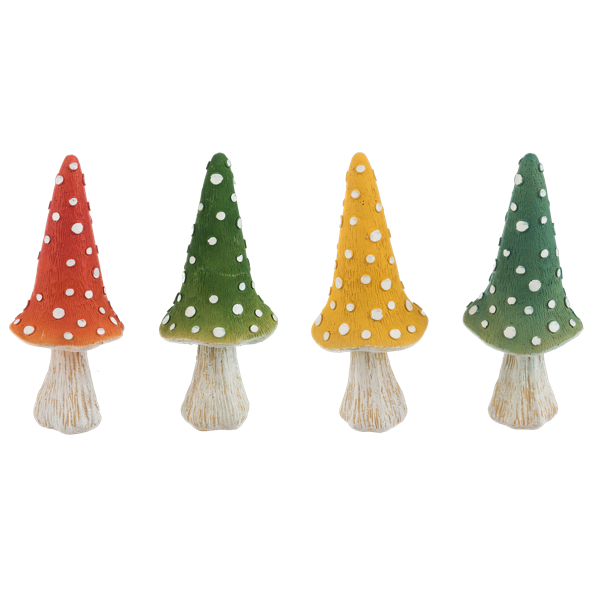 MUSHROOM, 5" GARDEN ASSORTMENT