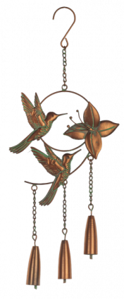 Hummingbird Wind Chime 20"