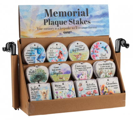 Memorial Plaque Plant Pick 10"  (Sold Separately) 