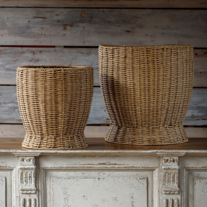 Small Poly-Weave Tree Basket