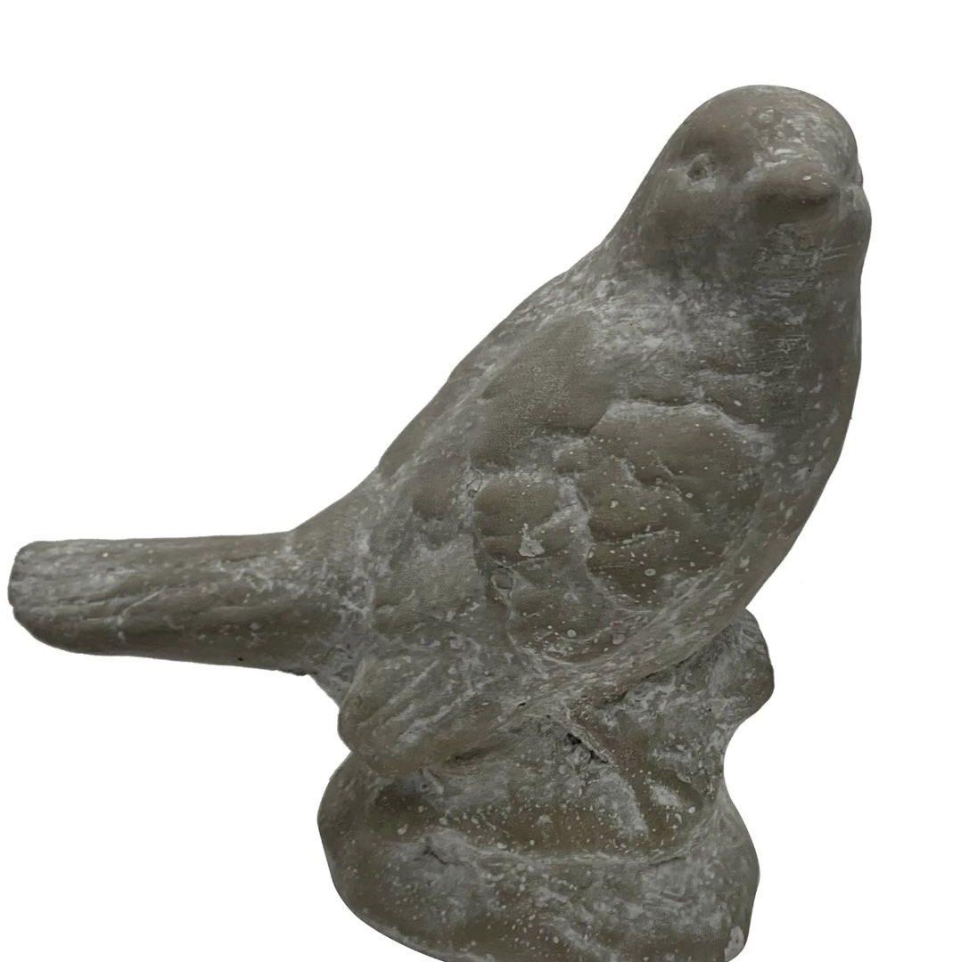 English Garden Cement Bird 5.5"