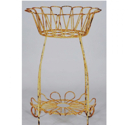 Flower Planter with Bottom Shelf 34.5"