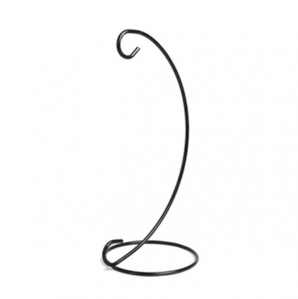 Small Black Metal Terrarium Hanger 7.5"