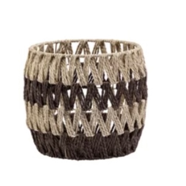 Open Weave Willow Pot Cover 9.5"