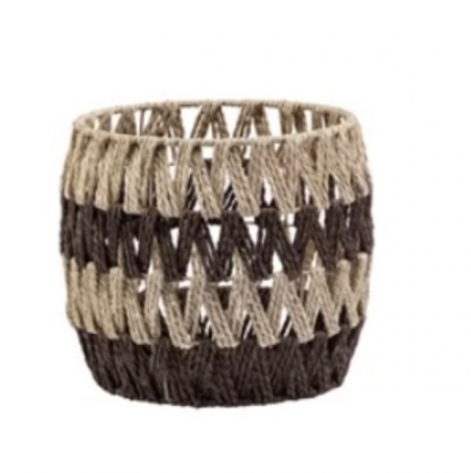 Open Weave Willow Pot Cover 9.5"