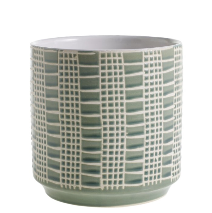 Green Zati Pot 6.5"