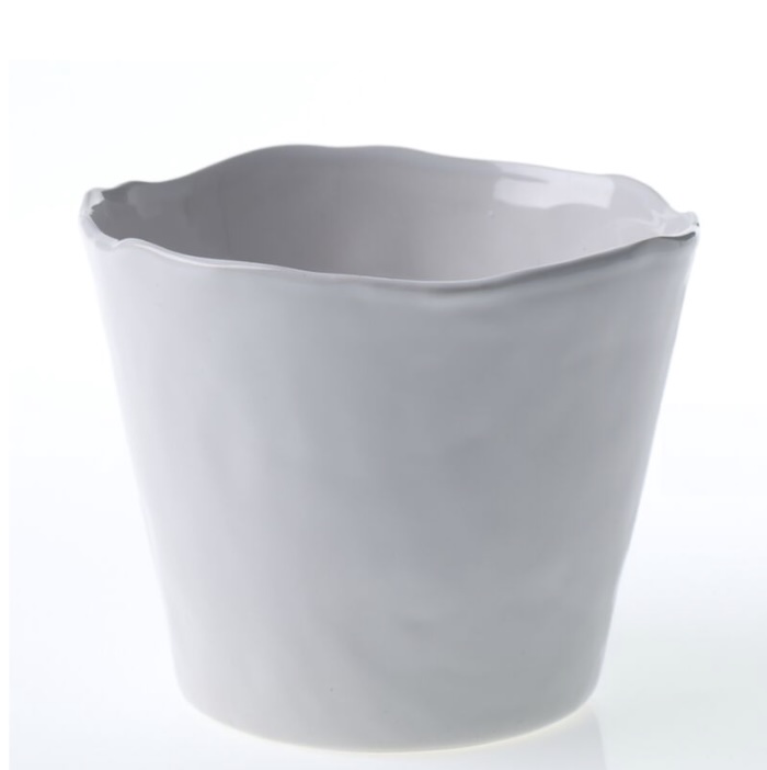 Journey White Pot 5" x 4.25"