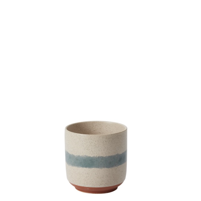 POT, MATEO 4.25"W X 4.5"H WHITE
