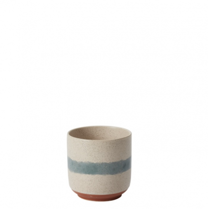 POT, MATEO 4.25"W X 4.5"H WHITE