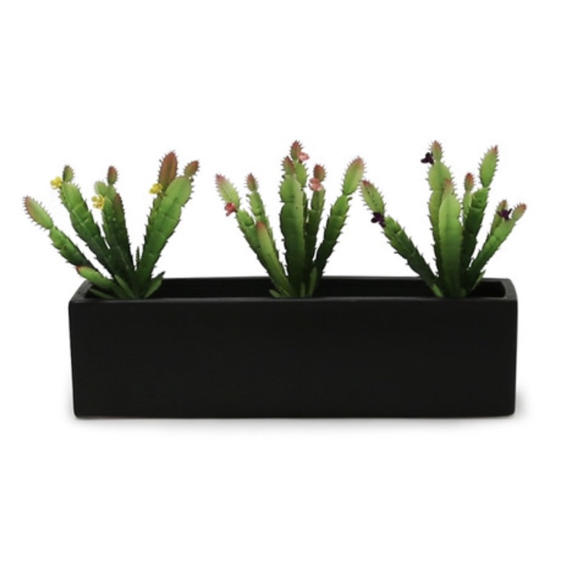 CERAMIC LOW PLANTERS
