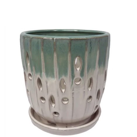 CERAMIC ORCHID POTS