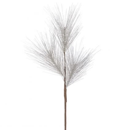 Long Leaf Glitter Pine Christmas Spray 24″