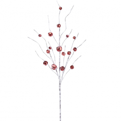 Red Bell Christmas Spray 26.5"