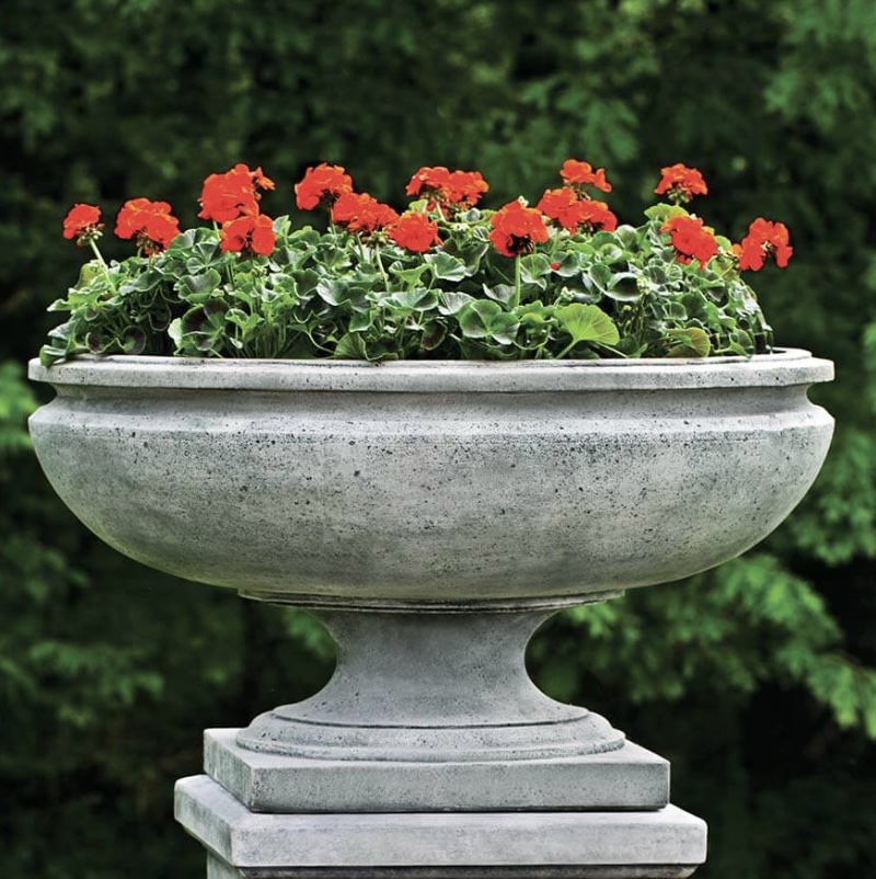 St. Louis Cast Stone Planter