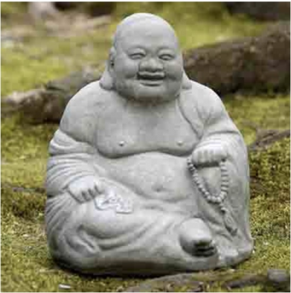 Ho-Tai Natural Cast Stone Statue 