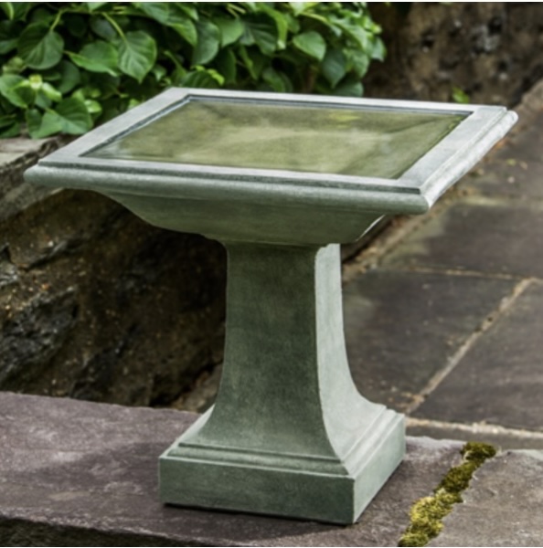 CONCRETE BIRDBATH