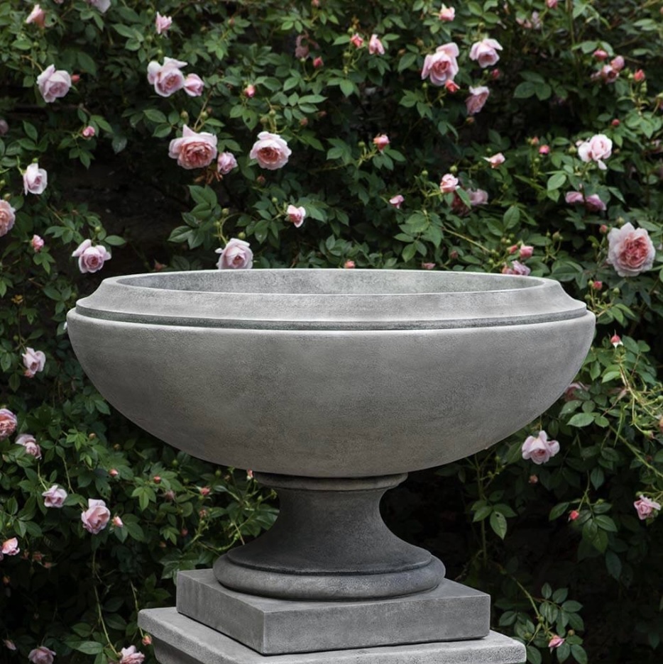 Large Jensen Cast Stone Urn