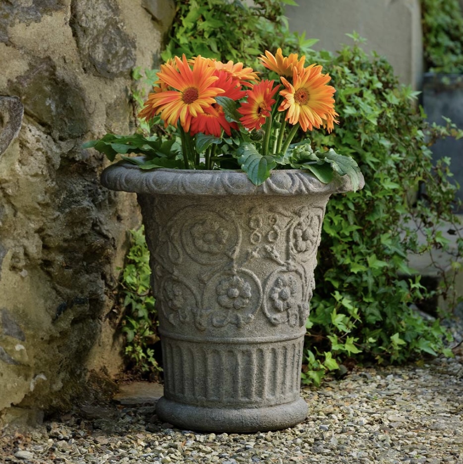 Minerva Cast Stone Planter
