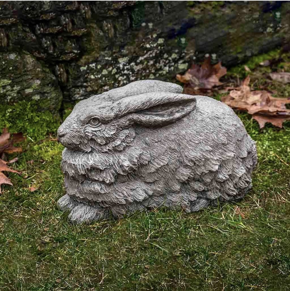 Flemish Hare Cast Stone Garden Statue