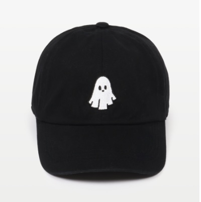 Halloween Ghost Black Hat