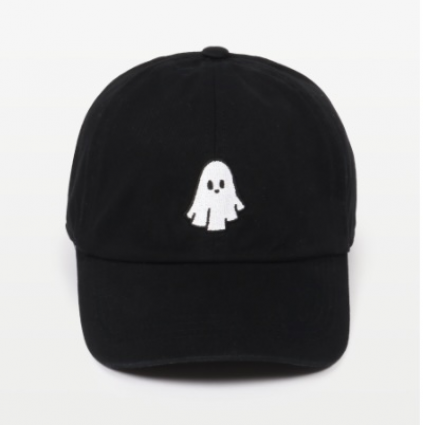 Halloween Ghost Black Hat