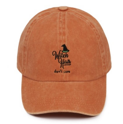 Witch Hair Don�t Care Orange Hat