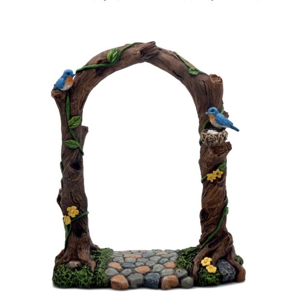 Fairy Bridge with Blue Bird