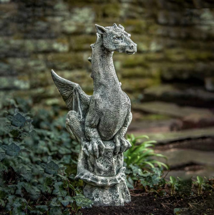 Abraxas Cast Stone Garden Statue
