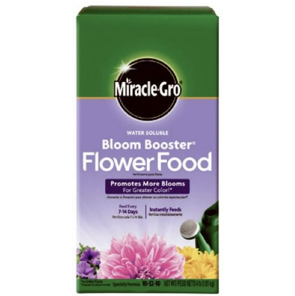 Miracle-Gro&reg; Water Soluble Bloom Booster&reg; Flower Food 4 lb.
