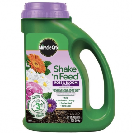 Miracle-Gro&reg; Shake 'N Feed Rose & Bloom Plant Food 4.5#