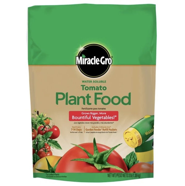 Miracle-Gro&reg; Water Soluble Tomato Plant Food 3lb