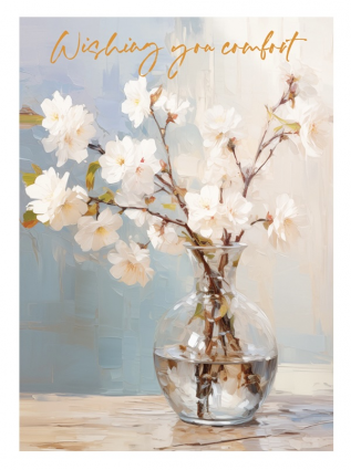 Blossoms Sympathy Card