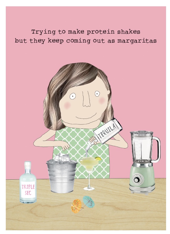Margaritas Birthday Card
