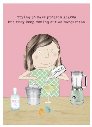 Margaritas Birthday Card