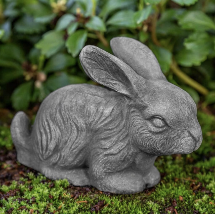 Bunny Cast Stone Garden Statue