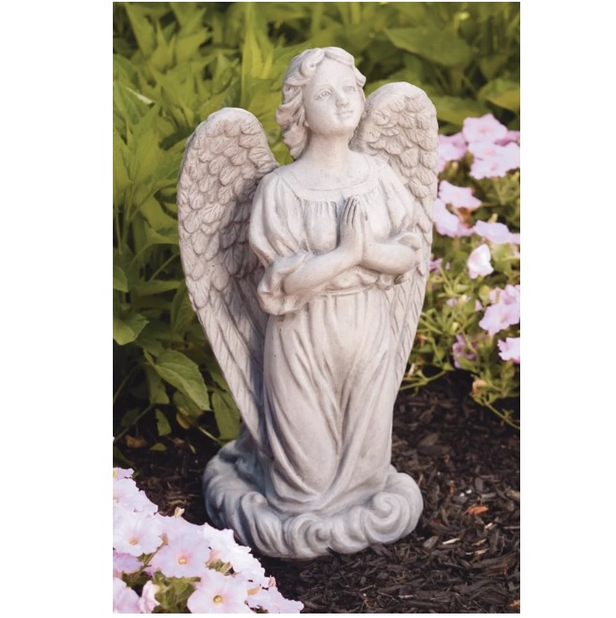 My Guardian Angel Cast Stone Garden Statue