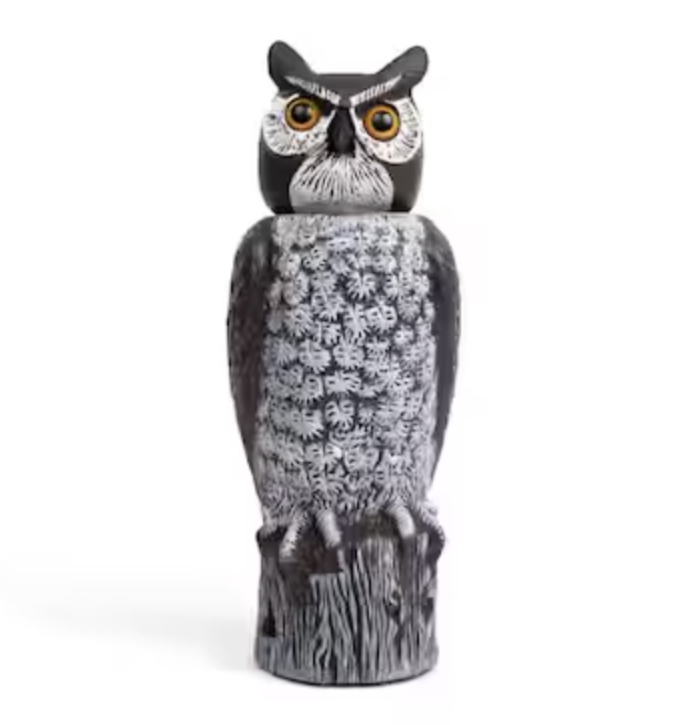 Dalen&reg;  Rotating Head Great Horned Owl Decoy 18″