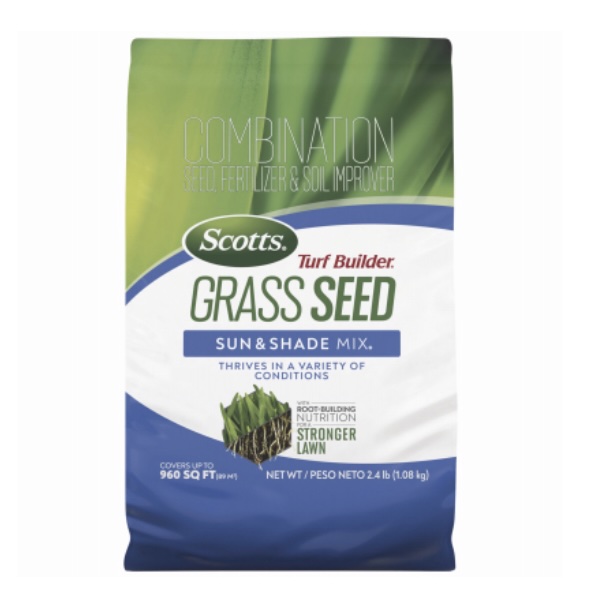 Scotts Turf Builder Sun & Shade Grass Seed 2.4 lb